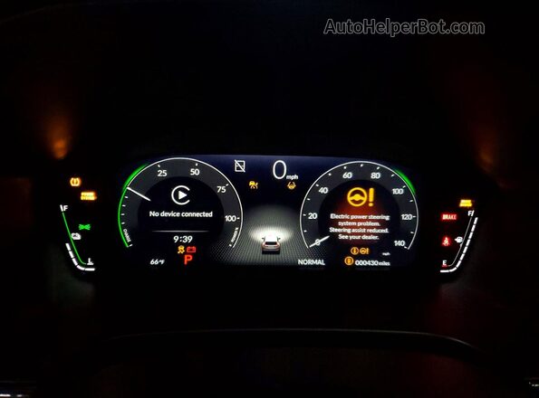 7FARS6H68TE141812 2026 HONDA CR-V Синий Вид щитка приборов