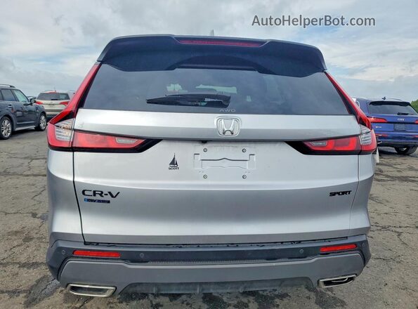 7FARS6H80TE055606 2026 HONDA CR-V Silver Rear view