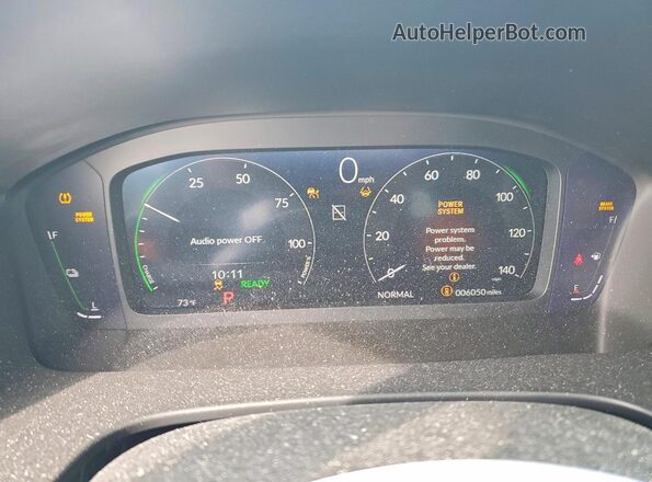 7FARS6H80TE055606 2026 HONDA CR-V Silver Instrument cluster view