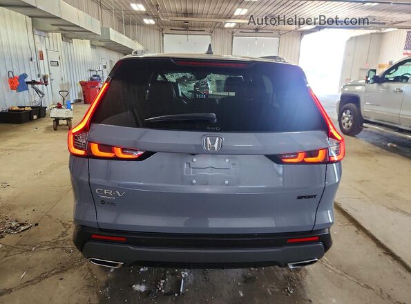 7FARS6H81RE032604 2024 HONDA CR-V Gray Вид ззаду