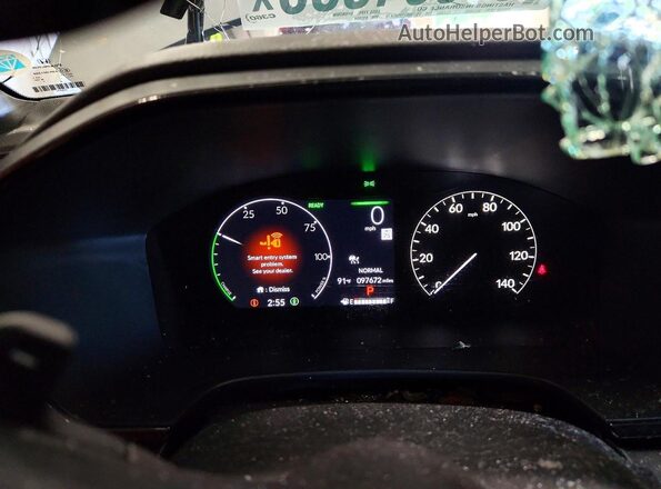 7FARS6H81RE032604 2024 HONDA CR-V Gray Вид щитка приладів