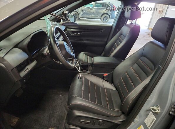 7FARS6H81RE032604 2024 HONDA CR-V Gray Вид салону спереду
