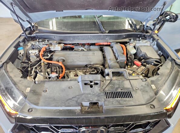 7FARS6H81RE032604 2024 HONDA CR-V Gray Вид підкапотного простору