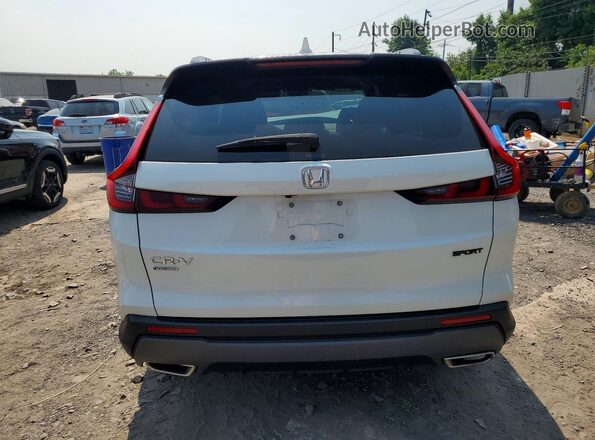 7FARS6H84SE081589 2025 HONDA CR-V White Հետևի տեսք