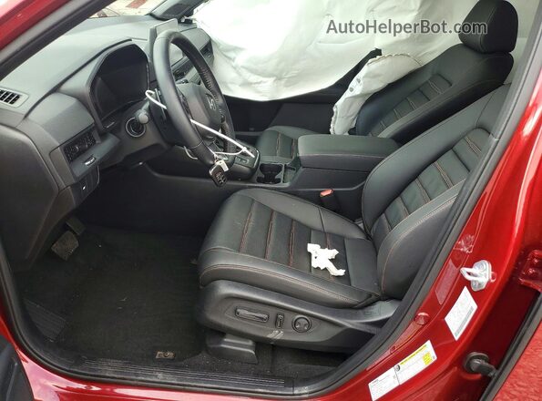 7FARS6H88TE041257 2026 HONDA CR-V Red Widok wnętrza z przodu