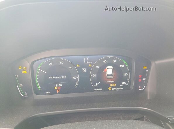7FARS6H88TE041257 2026 HONDA CR-V Red Widok zestawu wskaźników