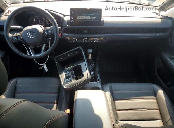 7FARS6H89SE080566 2025 HONDA CR-V Blue Dashboard view