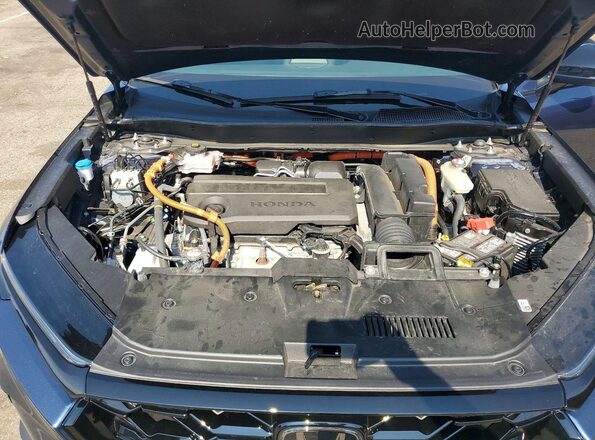 7FARS6H89SE080566 2025 HONDA CR-V Blue Engine compartment view