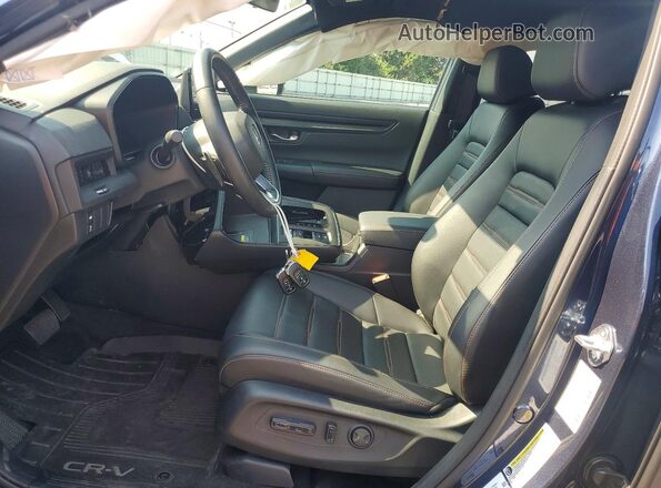 7FARS6H89SE080566 2025 HONDA CR-V Blue Front interior view