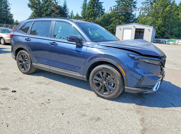 7FARS6H90TE134363 2026 HONDA CR-V Синий Передняя правая четверть