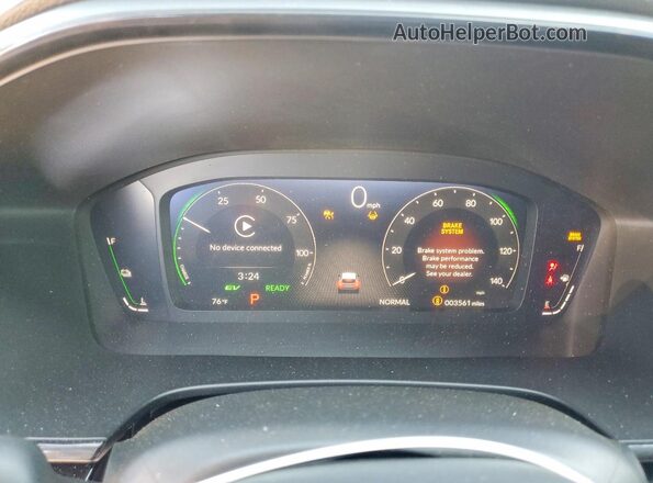 7FARS6H90TE134363 2026 HONDA CR-V Синий Вид щитка приборов