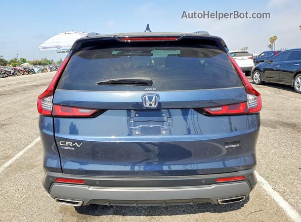 7FARS6H91PE000063 2023 HONDA CR-V Blue Vista trasera