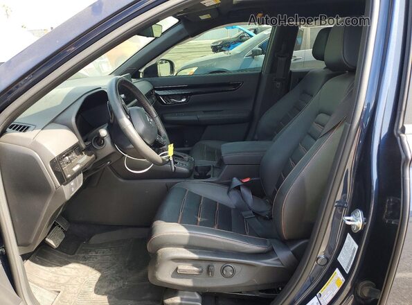 7FARS6H91PE000063 2023 HONDA CR-V Blue Vista interior delantera