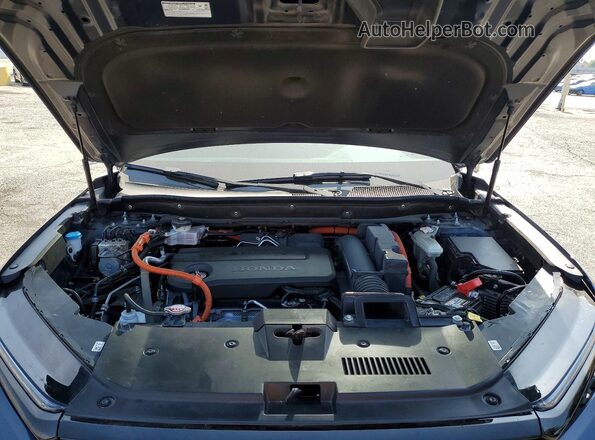 7FARS6H91PE000063 2023 HONDA CR-V Blue Vista del compartimento del motor