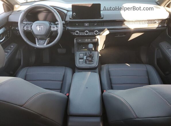 7FARS6H93RE005803 2024 HONDA CR-V Black Առջևի վահանակի տեսք
