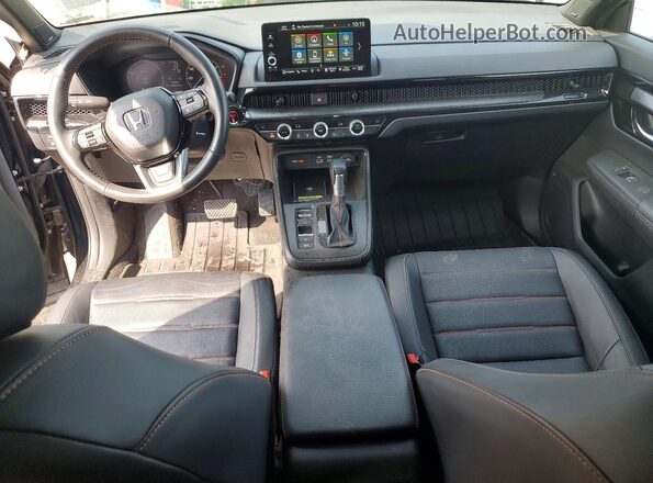 7FARS6H94RE077688 2024 HONDA CR-V Black Dashboard view