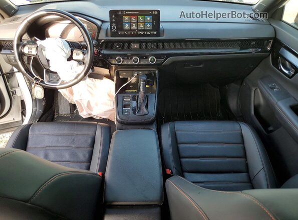 7FARS6H98SE056395 2025 HONDA CR-V White Dashboard view