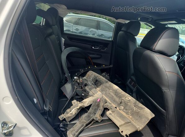 7FARS6H9XSE036570 2025 HONDA CR-V White Widok wnętrza z tyłu