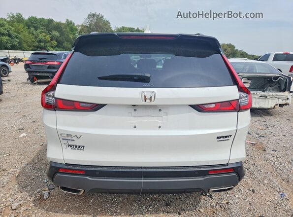 7FARS6H9XSE036570 2025 HONDA CR-V White Widok z tyłu
