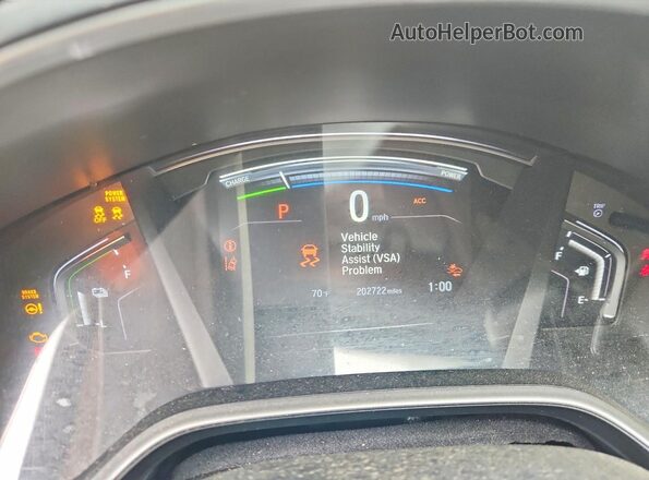 7FART6H53ME001561 2021 HONDA CR-V Black Widok zestawu wskaźników