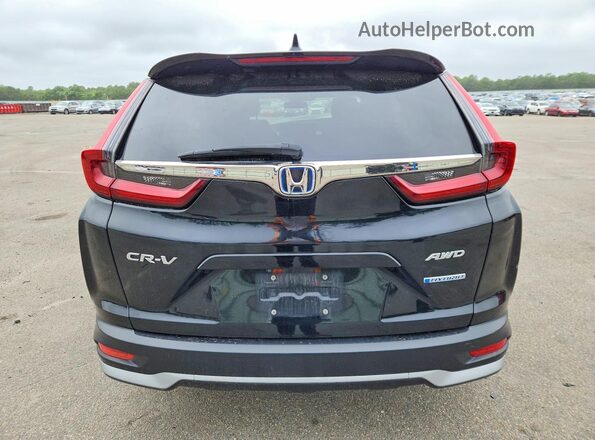 7FART6H53ME001561 2021 HONDA CR-V Black Widok z tyłu