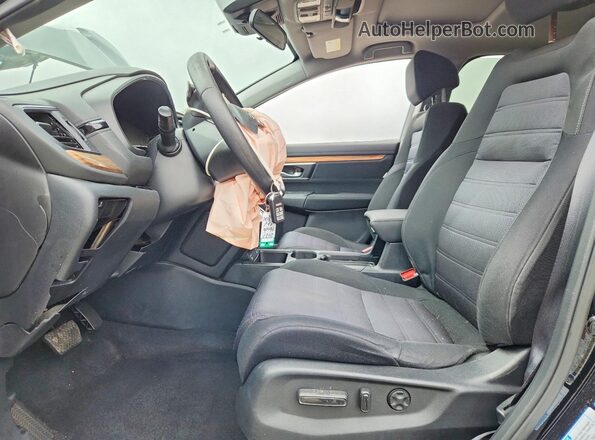 7FART6H53ME001561 2021 HONDA CR-V Black Widok wnętrza z przodu