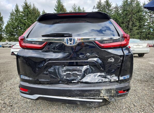 7FART6H55ME018541 2021 HONDA CR-V Black უკანა ხედი