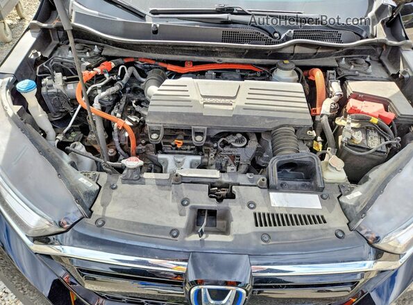 7FART6H55ME018541 2021 HONDA CR-V Black ძრავის განყოფილების ხედი