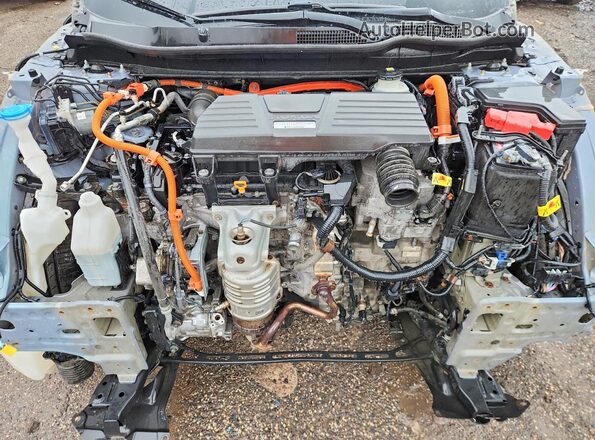 7FART6H86LE011591 2020 HONDA CR-V Blue Вид підкапотного простору