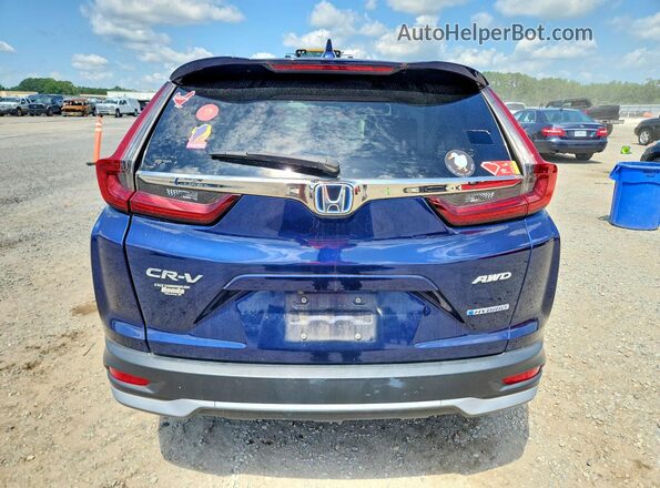 7FART6H86ME004903 2021 HONDA CR-V Blue Հետևի տեսք