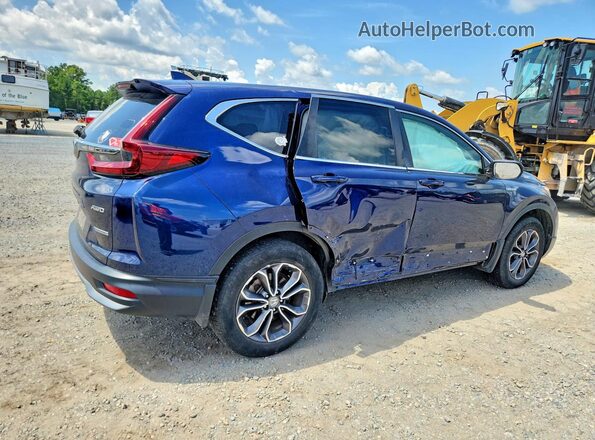 7FART6H86ME004903 2021 HONDA CR-V Blue Հետևի աջ