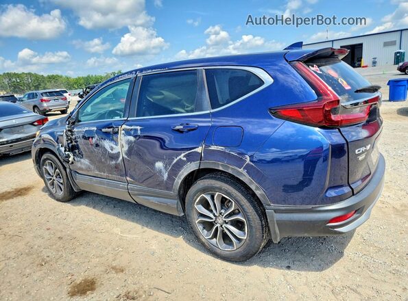 7FART6H86ME004903 2021 HONDA CR-V Blue Հետևի ձախ
