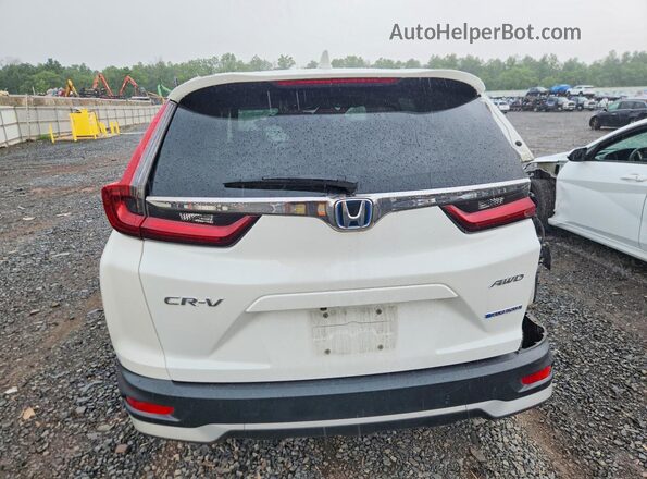 7FART6H88ME016552 2021 HONDA CR-V White უკანა ხედი