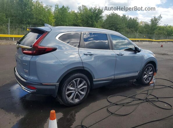 7FART6H92ME002848 2021 HONDA CR-V Blue Հետևի աջ