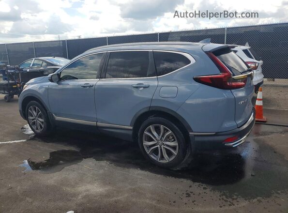 7FART6H92ME002848 2021 HONDA CR-V Blue Հետևի ձախ