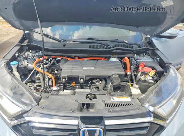 7FART6H92ME002848 2021 HONDA CR-V Blue Շարժիչի բաժամունքի տեսք