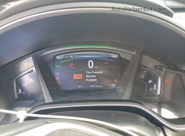 7FART6H92ME002848 2021 HONDA CR-V Blue Սարքավորումների վահանակի տեսք