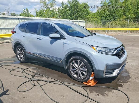 7FART6H92ME002848 2021 HONDA CR-V Blue Առջևի աջ