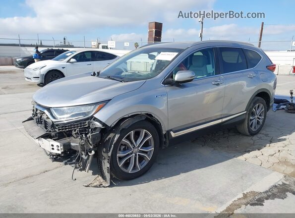 7FART6H93LE018541 2020 HONDA CR-V Silver Vista tres cuartos delantera izquierda