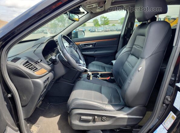 7FART6H99ME038729 2021 HONDA CR-V Черный Вид салона спереди