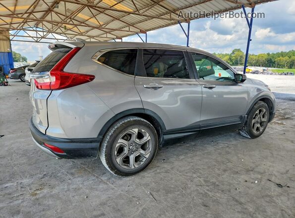7FARW1H50JE042543 2018 HONDA CR-V Серебряный Задняя правая четверть