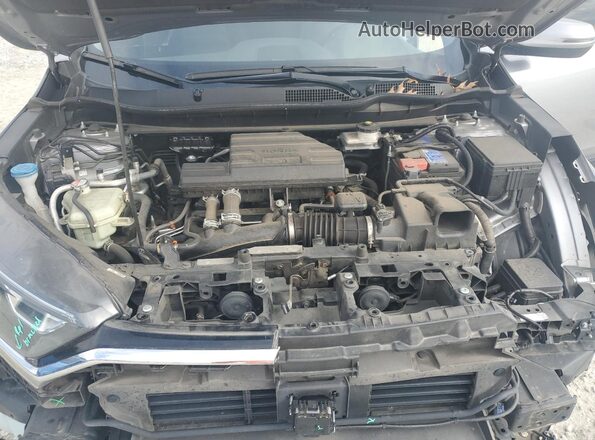 7FARW1H59NE007070 2022 HONDA CR-V Серебряный Вид задней части салона
