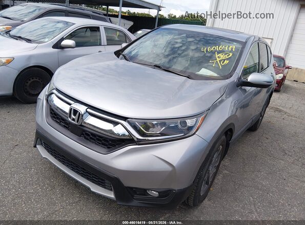 7FARW1H5XKE018641 2019 HONDA CR-V Silver Front left