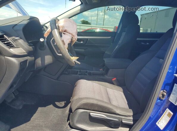 7FARW1H75ME023895 2021 HONDA CR-V Blue Вид салону спереду