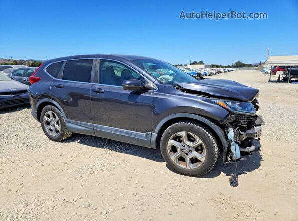 7FARW1H81HE008065 2017 HONDA CR-V Серый Передняя правая четверть