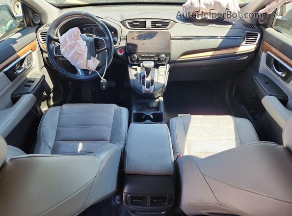 7FARW1H81HE008065 2017 HONDA CR-V Серый Вид панели приборов