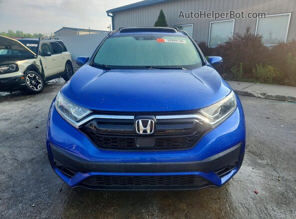 7FARW1H82NE011830 2022 HONDA CR-V Blue Вид спереду