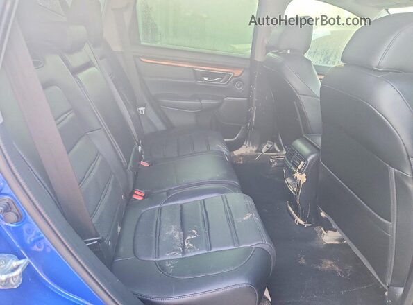 7FARW1H82NE011830 2022 HONDA CR-V Blue Вид задньої частини салону