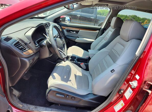 7FARW1H85ME008449 2021 HONDA CR-V Burgundy Vista interior delantera