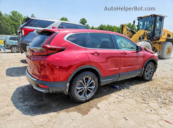 7FARW1H85ME008449 2021 HONDA CR-V Burgundy Trasero derecho